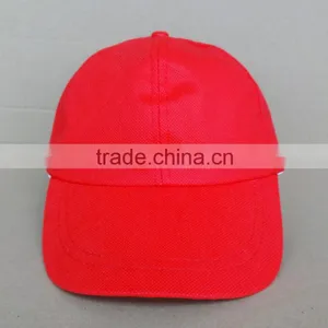 Manufacture 5 Panel Red Promotion Hat thumbnail-3