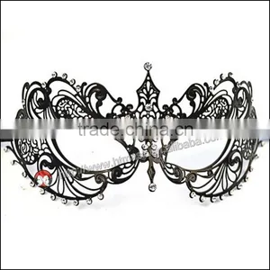 Pert Filigree Mask Brilliant Rhinestones Wedding Decoration thumbnail-1