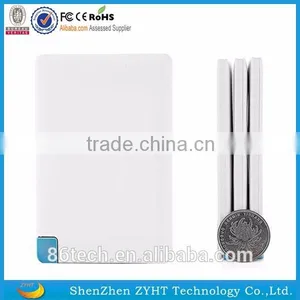 New Products 2016 Phone Charger Slim Shape Power Bank Polymer Battery thumbnail-5