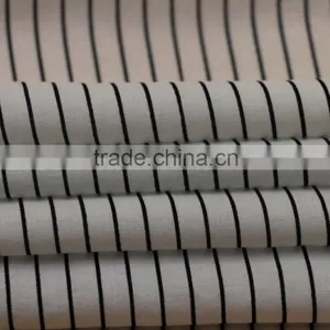 2017 Spring Top Selling Women Blouse Soft 100%Rayon 60S*60S Voile Plain Stripe Print Fabric thumbnail-4