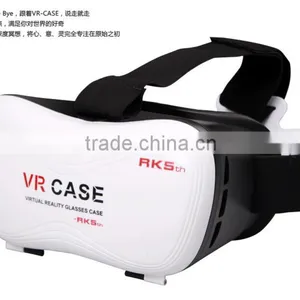 3D VR Fifth Generation Virtual Reality Glasses Innovative Design Fit for IOS, Android Phones Series Within 3.5~6.0 Inches thumbnail-1