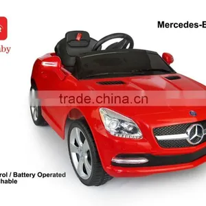 Baby Ride on Toy Car Style Mercedes-Benz SLK Electric Radio Control Kids Mini Car thumbnail-5