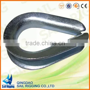 Hot Dipped Galvanized Marine Rope Thimble of China Manufacturing thumbnail-1