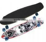 Long Skateboard,completed Maple Wooden Skateboard thumbnail-1