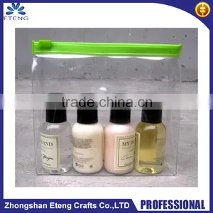 2016 New Promotion Custom Dimensions Clear Plastic Cosmetic Bag,transparent Pvc Cosmetic Pouch thumbnail-1