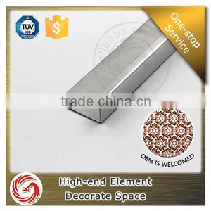 Interior Design Stainless Steel Tile Trim Profile thumbnail-2