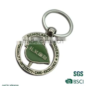 Alloy Keychain Antique Copper Tiger Key Chains thumbnail-1
