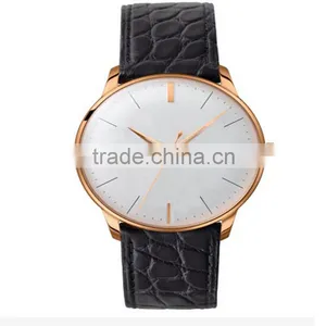 Luxury Women Men 3atm Quartz Stainless Steel Back Watch thumbnail-5