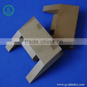Abrasion Resistance PEEK Plastic Block by CNC Machining thumbnail-6
