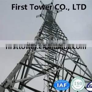 Manufacturer Self Supporting Steel Lattice Communication Tower thumbnail-4