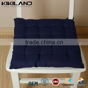 2015 New Design 100% Handmade Dark Navy Ties Chair Cushion Seat Cushion Chair Pad thumbnail-1