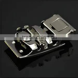 Western Cowhide Automatic Buckle Leather Belt for Men thumbnail-6
