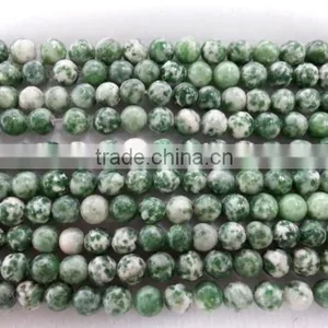 Assorted Natural Gemstone Natural Green Round Beads Loose Gemstone Decoration Round Beads Strings Good Quality thumbnail-5