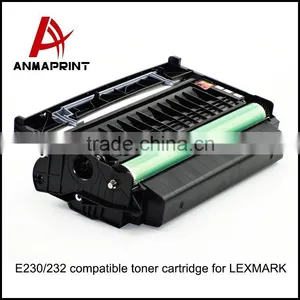 Wholesale Price E230 E232 Compatible Toner Cartridge for Lex Mark E230/232/234/238/240/242 thumbnail-1