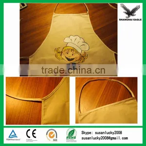100% Custom Cotton Apron Branded Your Own Logo (directly From Factory) thumbnail-1