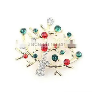 Christmas Tree Brooches thumbnail-1