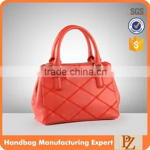 M3702 2016 Hot Sale Fashion Handbag for Young Lady pu Tote Bag Manufacturer thumbnail-1