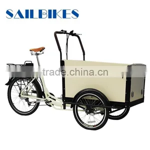 Electric Three Wheel Cargo Bicycles for Sale thumbnail-5