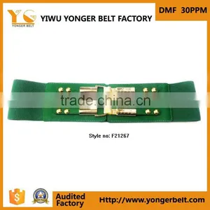 Top Quality Elastic Embellished Fabric Belt for Women thumbnail-1