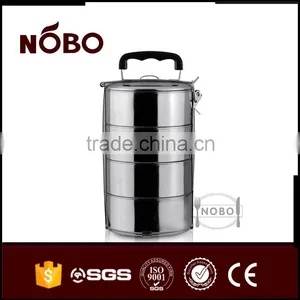 Classic Stainless Steel 2/3/4 Layers' Food Carrier thumbnail-2