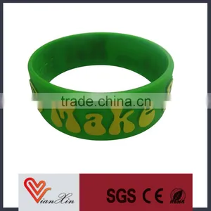 Wholesale Custom Silicone Wristband no Minimum thumbnail-1