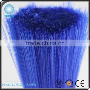 Dark Shiny Blue Normal Crimp pp Plastic Wire Polypropylene Fiber thumbnail-1