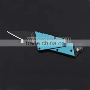 HOT!! 2016 Srainless Steel Credit Card Knife for Camping and Hiking Equipment Quality Choice thumbnail-2