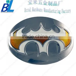Oval Shaped Metal Glitter Flashing Men Belt Buckle thumbnail-1