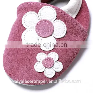 2016 New Arrival Baby Moccasins Shoes With Cute Little Flower thumbnail-4