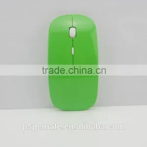 Wireless 2.4G USB Receiver Super Slim Adjustable DIP Rechargeable Wireless Mouse With Black Gift Box thumbnail-3