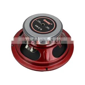 SW-8R Red Iron Frame 8INCH Loudspeaker, 800W 4OHM CAR SPEAEKR thumbnail-2
