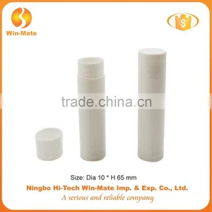 Empty Plastic White Lip Balm Packaging thumbnail-1