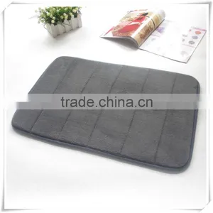 Dot Printing /Memory Foam Bath Mat_ & Coral Fleec e Bath Mat Luxury Comfortable/Memory Foam Bath Mat_ Qinyi thumbnail-1