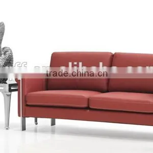 S-18 Simple Design Stainless Steel Frame Office Sofa Set thumbnail-4