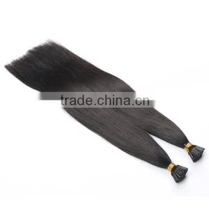 Hot Sale!Top Quality I/U/V/Flat Tip Hair Extension,Wholesale 100% Unprocessed Brazilain Hair thumbnail-4