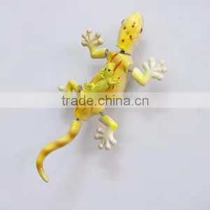 6 Inch Sweden Mother and Child Barcecelona Gecko Fridge Magnets With Single Pole, Plastic Magnetic Souvenir thumbnail-4
