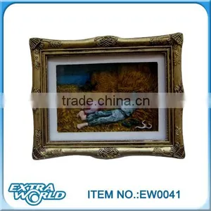 Resin Souvenir Magnetic Photo Frame thumbnail-1