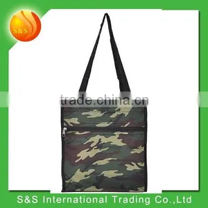 Zippered Printed Tote Bag for Men and Women thumbnail-1