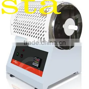 Compact Split Tube Furnace With Vacuum Flanges thumbnail-4