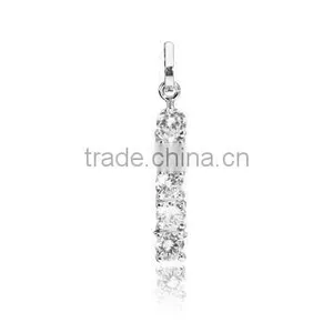 Vertical Pendant in 925 Sterling Silver thumbnail-1