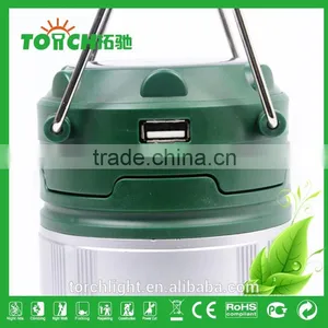 3*AA Battery Solar Rechargeable Camping Light Tent Lamp High Power Lantern Hand Camping Lights for Outdoor thumbnail-5