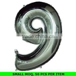 Wholesale 18" /32" /42" Helium Foil Number Party Balloon thumbnail-2