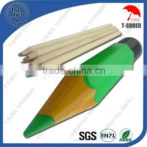 12 Pcs Wood Drawing Color Pencil Set With Bazooka Packing thumbnail-1