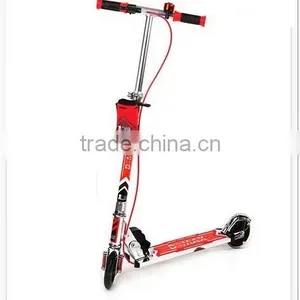 Aluminum Kids 125mm PU 2 Wheel Kick Foldable Scooter , Baby Scooter,children Scooter thumbnail-1