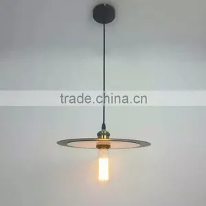 Vintage Socket E27 Metal Pendant Light ,industrial Magnifying Glass With Light thumbnail-1