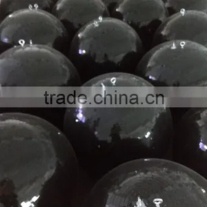 2016 Haning Rotating Safety Rotating Fiberglass Black Mirror Ball Ornaments thumbnail-1