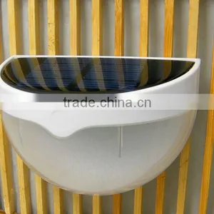 Led Wall Mounted Indoor Led Solar Fence Wall Mounted Indoor Solar Led Senor Lamp Night Light thumbnail-3