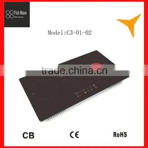 5000W 3 Burner Ceramic and Induction Hob Home Appliances thumbnail-2