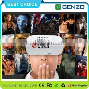 Findbest Enhanced Version VR BOX Virtual Reality Headset 3D Video Movie Game VR Glasses BOX For 4~6 Inch Smartphones thumbnail-1