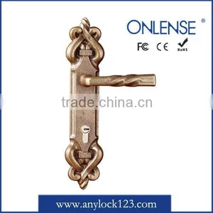 Solid Brass Mortise Door Key Lock thumbnail-1